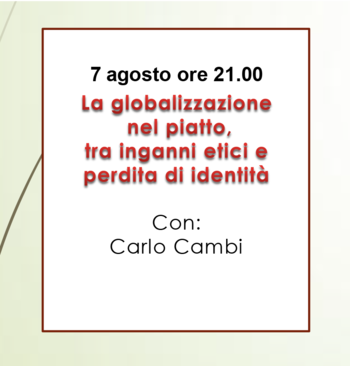 Colloqui Altipiano - 7 agosto 2019 Colloqui Altipiano - 7 agosto 2019