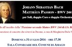 Conferenza sulla "Matthäus Passion" di  J.S. Bach, Asiago, 31 luglio 2016