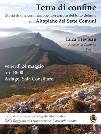 Conferenza con Luca Trevisan ad Asiago