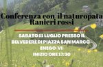 What do the plants tell us? - Meeting with naturopath Ranieri Rossi in Enego - 11 July 2020