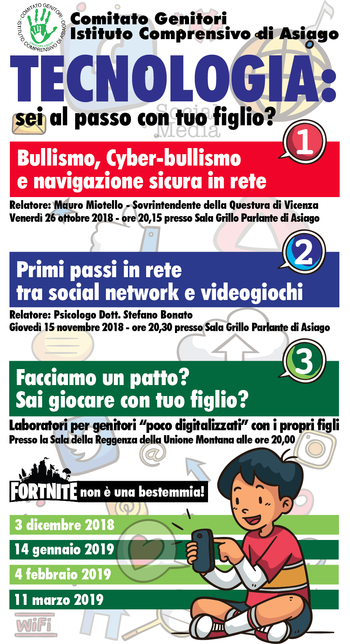 Incontri sulla Tecnologia 2018 19 Incontri sulla Tecnologia 2018 19