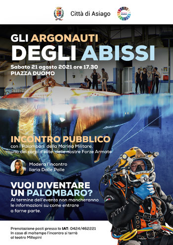 Incontro coi palombari della Marina Militare ad Asiago