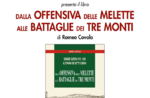 Meeting "From the battle of the three battles Melette Monti" at Asiago-5 August 2018