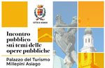 Public meeting on the themes of public works in Asiago - 30 May 2022