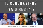 "Geht oder bleibt Coronavirus? - Treffen mit den Virologen Andrea Crisanti und Massimo Galli in Asiago - 25. Juli 2020