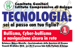 Meeting about bullying, cyber-bullying and safe surfing on the net to Asiago-26 October 2018