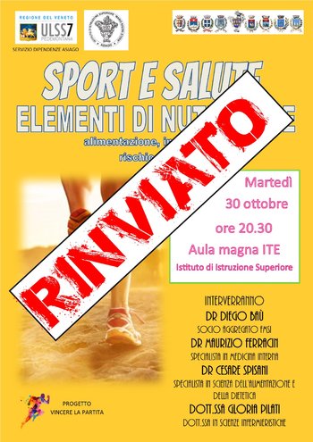 Vincere la partita rinvio Vincere la partita rinvio