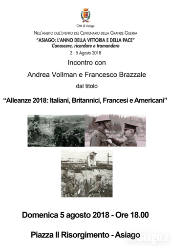 Vollman Brazzale ad Asiago - 5 agosto 2018