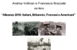 Treffen "Bündnisse 1918: Briten, Franzosen, Italiener, Amerikaner" mit Andrea Vollman und Francis Banken bei Asiago-5 August 2018