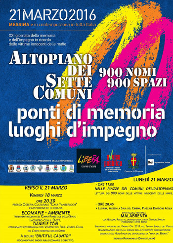 21marzo2016 giornata contro le mafie 21marzo2016 giornata contro le mafie