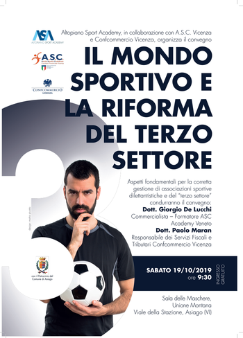 Convegno associazioni sportive e terzo settore ad Asiago