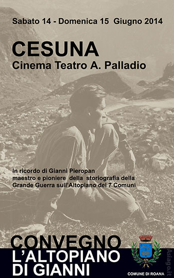 Convegno sulla Grande Guerra "L'ALTOPIANO DI GIANNI"