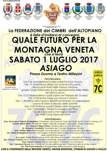 Convegno cimbri 2017