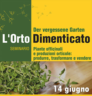 Seminario l'Orto Dimenticato, Lusiana - 14 Giugno 2014