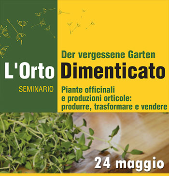 Seminario l'Orto Dimenticato, Asiago - 24 Maggio 2014