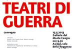 Convegno TEATRI DI GUERRA Asiago 15 maggio 2013