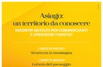 Asiago: un territorio da conoscere - Incontri gratuiti on line per commercianti e operatori turistici - 24 maggio 2021