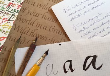 Corso di calligrafia a Asiago