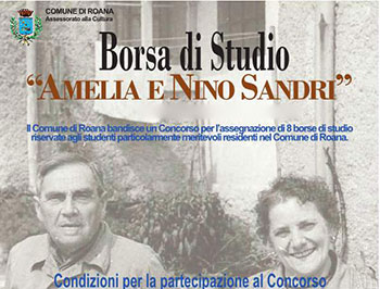 Borsa di Studio Amelia e Nino Sandri