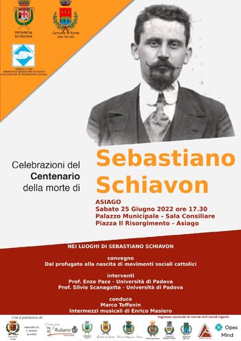 Centenario morte Sebastiano Schiavon