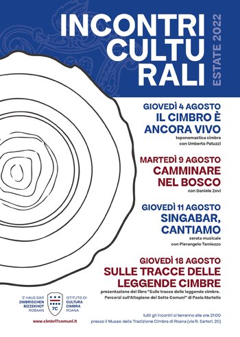 Incontri culturali estate2022