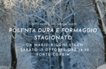 Polenta dura e formaggio stagionato - Reading teatrale al Forte Corbin - 15 ottobre 2022