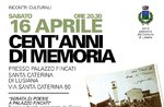 Serata di poesie CENT'ANNI DI MEMORIA, Palazzo Fincati, Lusiana, 16 apr 2016