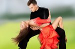 "Dancing under the stars," ballroom dancing with Silvia in Cesuna on August 30, 2016