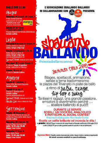 Sballando ballando 2015 ad Asiago