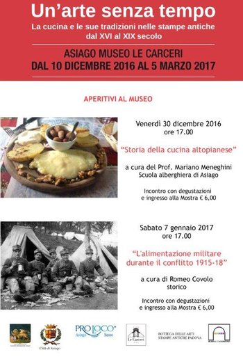 aperitivi al Museo Le Carceri - 30 dicembre 2016 e 7 gennaio 2017 