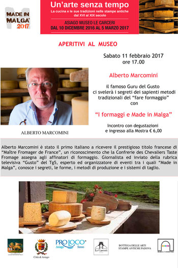 Aperitivo al museo con Marcomini ad Asiago