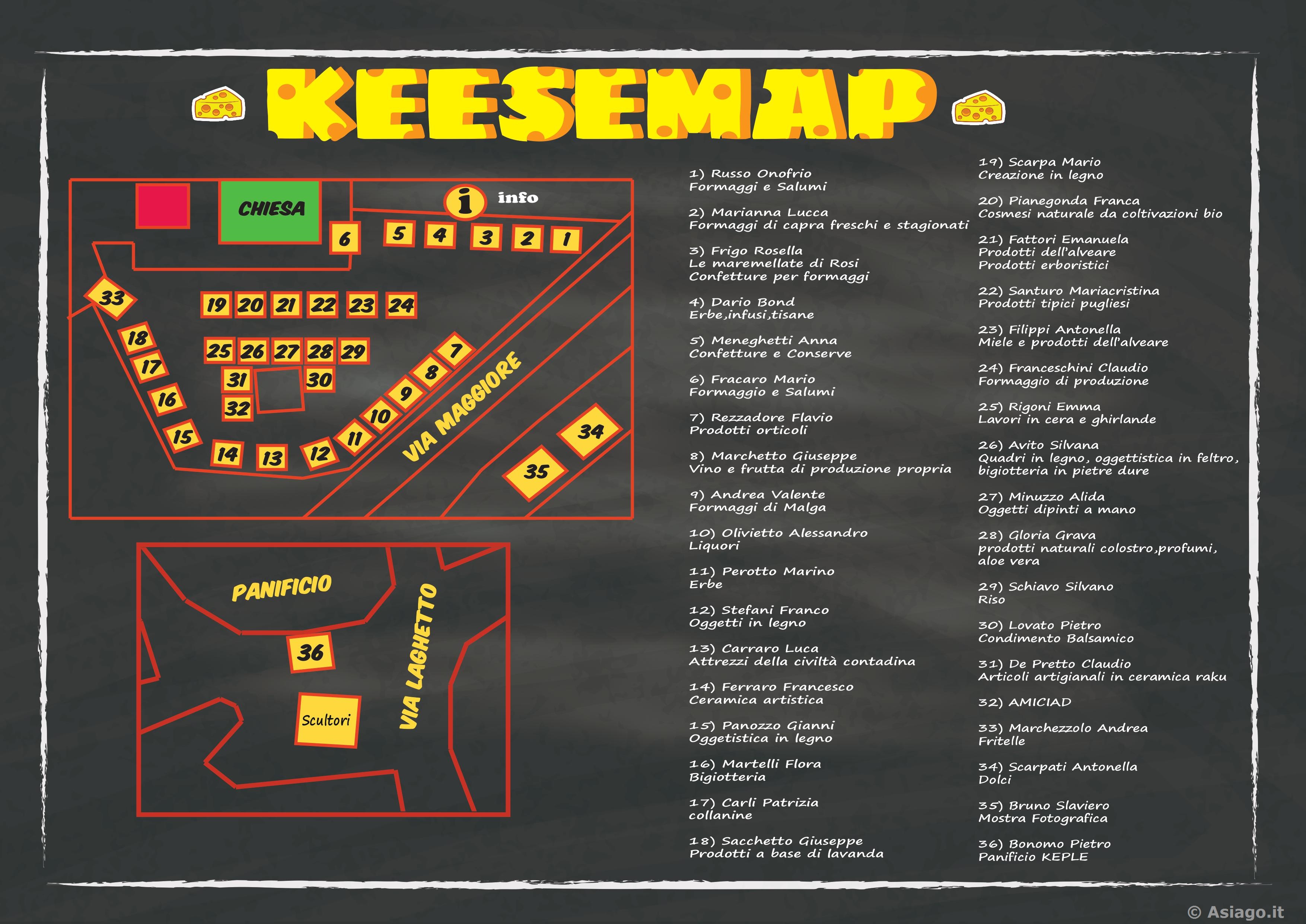 Keesemap 2017