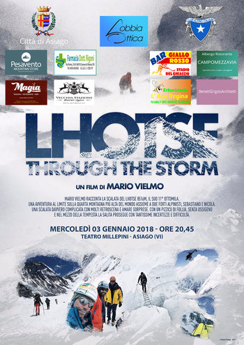 Lhotse through the storm ad Asiago