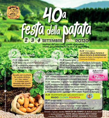 40 festa patata Rotzo 2016