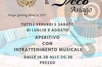 Aperitivo con musica presso la terazza dell'Asiago Sporting Hotel & Spa - Asiago, 13 agosto 2022