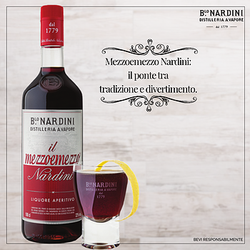 Aperitivo mezzoemezzo di Nardini ad Asiago