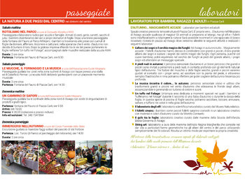 Asiago foliage laboratori e passeggiate Asiago foliage laboratori e passeggiate