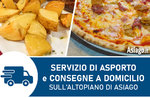 Home deliveries and takeaway of pizzerias and restaurants following covid 03/11/2020 dpcm on the Asiago Plateau