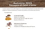 Pumpkin dinner at Rifugio Val Ant, Asiago plateau October 31, 2015