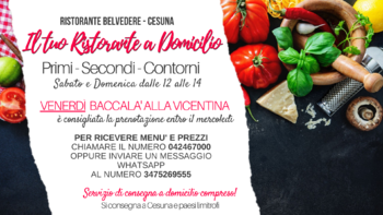 Baccalà alla vicentina con polenta a domicilio