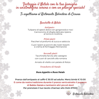 Banchetto natale belvedere Banchetto natale belvedere