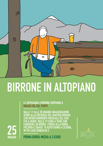 Birre Birrone a Malga Col Del Vento