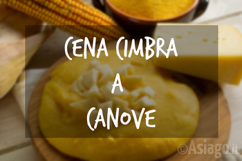 Cena cimbra a Canove