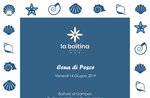 Fish dinner at the Baitina in Asiago-June 14, 2019