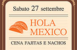 MEXIKANISCHE Abendessen im Ristorante Baita Asiago, Maddarello, 27 September