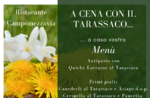 Dinner with takeaway dandelion or at home of the Campomezzavia Restaurant in Asiago - 16 May 2020