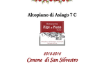 Silvester 2015-2016 zu Restaurant Alpen-Foza, Asiago Hochebene