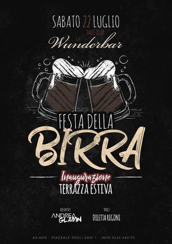 Festa della birra al Wunderbar di Asiago