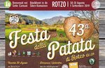 43^ Festa della Patata di Rotzo 2019 - Altopiano di Asiago - Dal 30 agosto al 1 settembre 2019