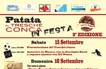 Potato of 15 and 16 September in Treschè Basin in festa-2018